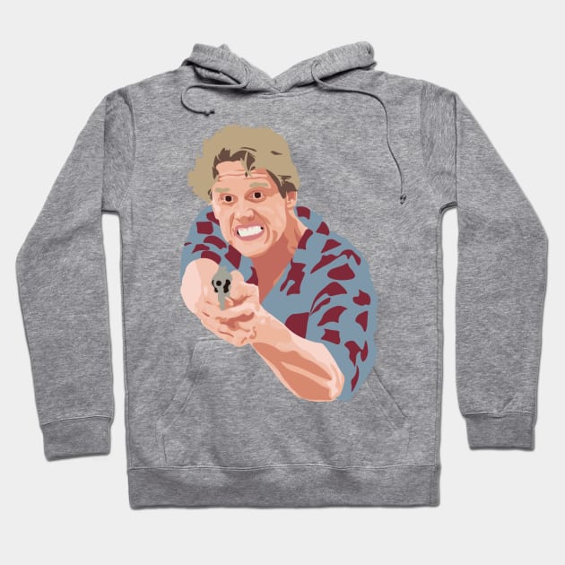 Gary Busey Hoodie by FutureSpaceDesigns